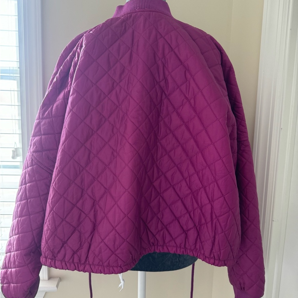 Crop Puffer Jacket - image 2